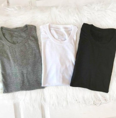 Blessed BEYOND MEASURE Letter Casual European And American Street Short Sleeve Loose T-Shirt