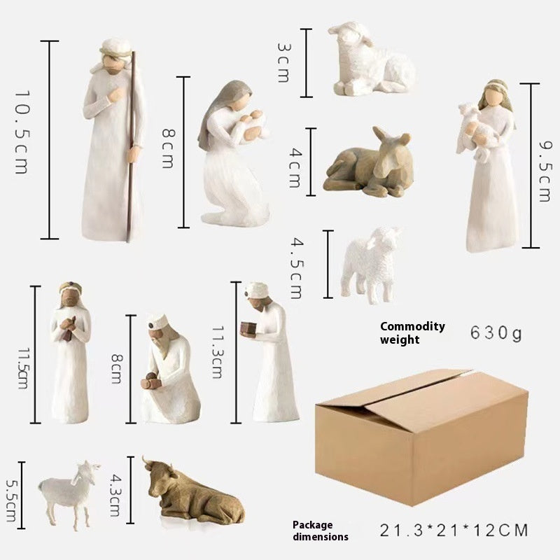 Jesus Religious Ornaments Suit