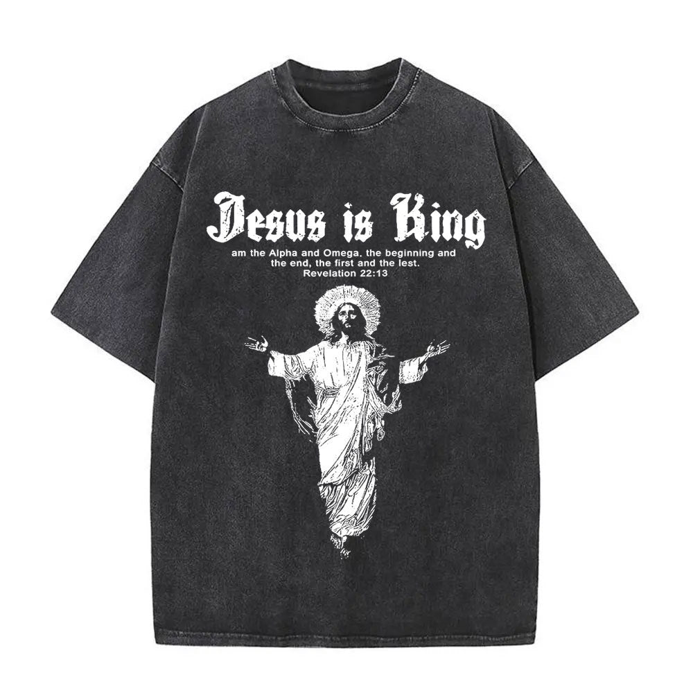 Christian Religious Jesus Forgive Them Father Vintage Washed T-shirt